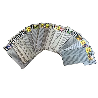 Lote de 23 tarjetas de archivo GI Joe de colección 1986 conjunto Hasbro Leatherneck Hawk Iceberg++ Foto 1 de 4