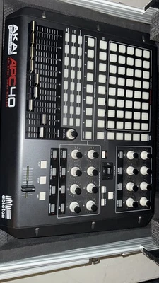Akai Pro Apc40 Apc40 Ableton Medi Controller W /  Power Supply And Pro X Cases - Image 1 of 4