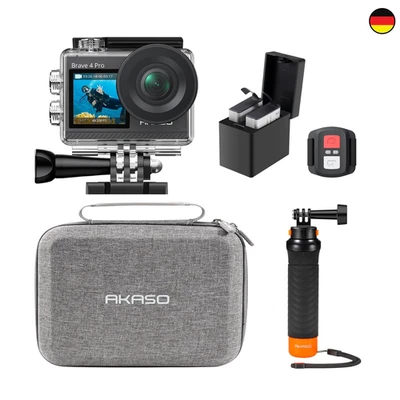 AKASO Brave 4 Pro Actionkamera 4K Ultra HD 170° Weitwinkel EIS Stabilisi