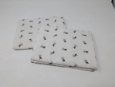 Juego de 2 fundas de almohada Ralph Lauren Bulldog Francés estándar/reina Foto 1 de 4