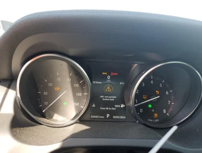Range Rover Evoque OE 2018-2019 velocímetro calibre grupo 50 k millas Land Rover Foto 1 de 4