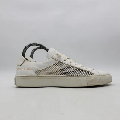 Zapatillas bajas Common Projects Aquiles para mujer EU 38 cuero blanco con cordones Foto 1 de 4