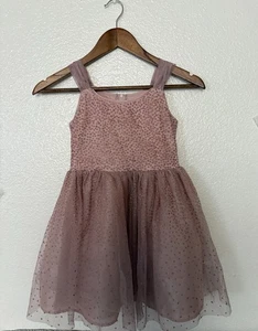 Pink & Violet Girls Pink Dress Size 7 - Picture 1 of 5
