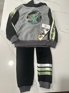 Mandalorian Grogu “Baby Yoda” Star Wars Toddler Set (Size 4) Retails For $45 - Picture 1 of 11