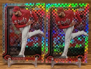 LOTE REFRACTOR HUNTER GREENE X-Fractor | 2025 Topps cromo Cincinnati REDS #91 - Imagen 1 de 2
