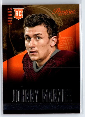 2014 Panini Prestige #253 Johnny Manziel RC Browns - Image 1 of 2