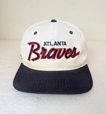 VTG Atlanta Braves Sports Specialties Hat The Twill MBL Genuine Merch Rare - Image 1 of 4