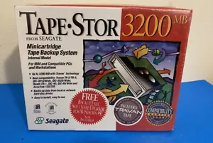 TAPE STOR 3200MB MINICARTRIDGE TAPE BACKUP SYSTEM SEAGATE - Afbeelding 1 van 5