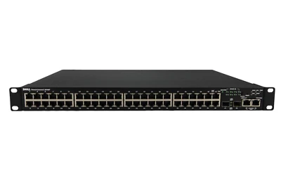 Dell PowerConnect 3548P 48 Ports 10/100 + 2x SFP + Fast Ethernet Poe Switch - Image 1 of 4