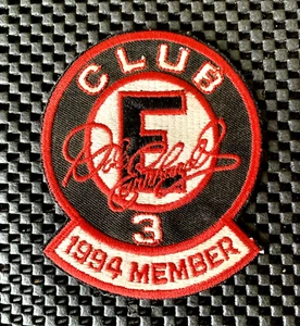 Dale Earnhardt Club E 1994 Mitglied bestickt Aufnäher Patch NASCAR 3 1/4 x 4" Neu aus altem Lagerbestand - Bild 1 von 2