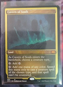 LÁMINA GRABADA Cavern of Souls 402 Double Masters 2022 2X2 EDH COMO NUEVA Magic The Gathering - Imagen 1 de 2