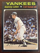 1971 Topps Danny Cater New York Yankees #358