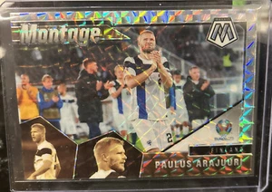 2021 Panini Mosaic UEFA Euro PAULUS ARAJUURI Montage Silver Prizm #7 FINLAND - Picture 1 of 2