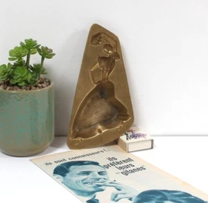 Cendrier Gitanes en laiton Max Ponty / Seita - Foto 1 di 7