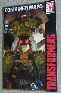 Transformers Combiner Wars BRAWL Figure's Comic Book Part - Picture 1 of 1