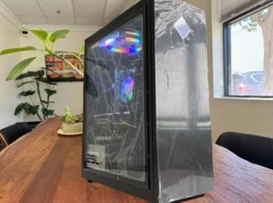 Liquid Cooled Gaming RGB i7 PC 64GB DDR4 1TB SSD NVIDIA RX 580 8GB Win11 PRO - Picture 1 of 7