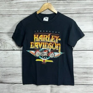 Vintage Harley Davidson Tennessee River Silber Motorrad T-Shirt Funwear M - Bild 1 von 4