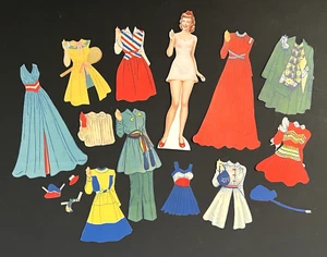 Muñeca de papel MARY vintage años 40 (#495) - Imagen 1 de 7