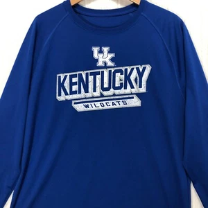 Kentucky Wildcats Long Sleeve T-Shirt NCAA College Graphic Tee Size XL - Picture 1 of 8