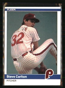 Steve Carlton 1984 Fleer #25  Baseball Card