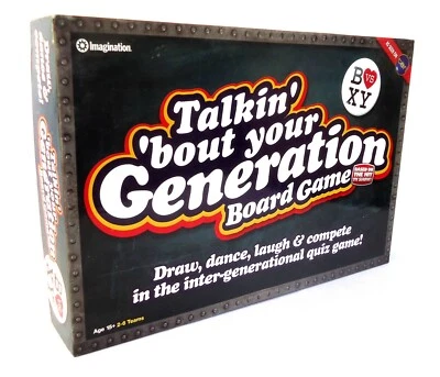 Talkin’ bout Your Generation Board Game 2009 Imagination-Based on Hit TV Show! - Image 1 of 2