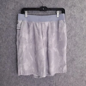 Lululemon T.H.E. Kurze 9" gefütterte LM7AAWS melierte graue Shorts Herren Gr. M Fitnessstudio - Bild 1 von 20