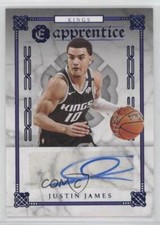 2019-20 Chronicles Apprentice Signatures Blue /49 Justin James Rookie Auto RC