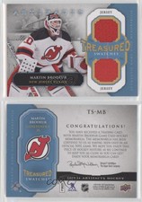 2013-14 Upper Deck Artifacts Treasured Swatches Martin Brodeur #TS-MB HOF