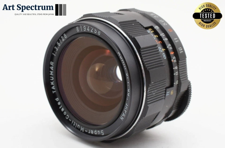 [N Mint] Asahi Pentax SMC Takumar 28mm f3.5 Wide Angle Lens from Japan - Image 1 of 4