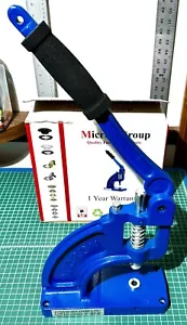MICRON TEP-3 DEEP FRAME FASTENING ATTACHING HAND PRESS GROMMET SNAP RING BUTTON - Picture 1 of 3