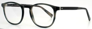 JOHN VARVATOS V376 Smoke Mens Round Full Rim Eyeglasses 48-21-145 B:40 - Picture 1 of 15
