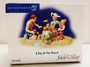 Dept. 56 Snow Village "A Day at The Beach" 55228 - Picture 1 of 5
