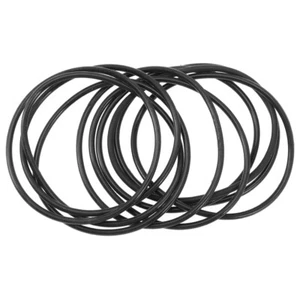 10PCS Black Jelly Bands Bracelets Rubber Sports Bangle Neon Jelly Bracelets - Picture 1 of 12