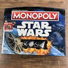Star Wars ©2015 Hasbro Monopoly Open and Play Game Open Box Items Unused