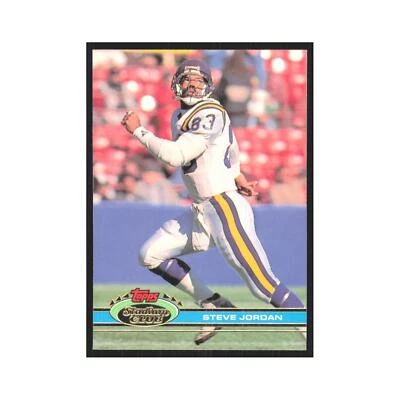 1991 Stadium Club Steve Jordan Vikings #459 - Image 1 of 3
