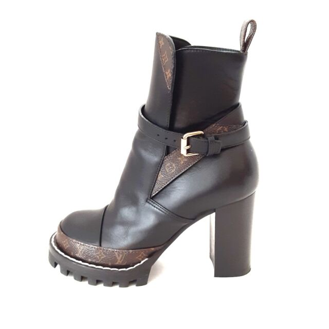 LOUIS VUITTON® LV Beaubourg Ankle Boot  Louis vuitton shoes heels, Louis  vuitton shoes, Boot shoes women