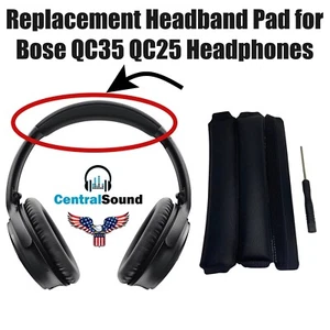Cuscino di ricambio imbottitura archetto QuietComfort 35 25 QC35 QC25 Cuffie Bose - Foto 1 di 12