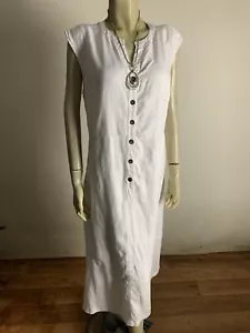 YARRA TRAIL Pure LINEN Dress sz 14 - BUY Any 5 Items = Free Post - Picture 1 of 8