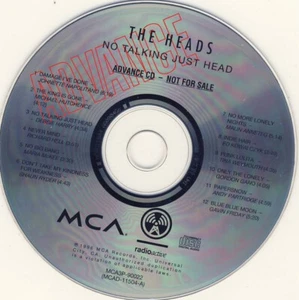 CD, Advance, Album, Promo The Heads - No Talking Just Head - Bild 1 von 1
