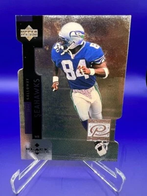 1998 Upper Deck Black Diamond #PC14 Joey Galloway Premium Cut Seahawks - Image 1 of 2