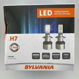 Sylvania H7 LED Powersport Headlight Bulbs for Off-Road Use or Fog Lights - 2 PC - Bild 1 von 6