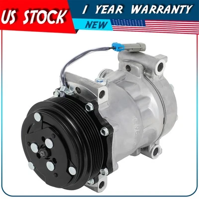 Compresor de aire acondicionado para camionetas Chevy GMC 1996-1997 1998 1999 2000 1136519 Foto 1 de 4