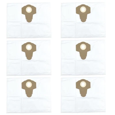 6x Staubsaugerbeutel 25L Für Einhell TE-VC36/25 Li S-Solo 23.471.70 / BT-VC1250S - Bild 1 von 4