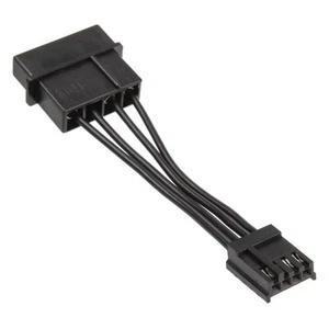 Kolink Adapter-Stromkabel von 4-Pol-Molex auf Floppy - schwarz, - Photo 1/1