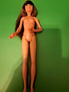 Muñeca Barbie Teen Skipper 2010 Mattel pelo castaño rayas rosas - Imagen 1 de 6