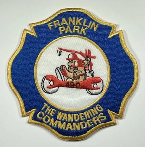 Franklin Park Illinois Fire Dept - The Wandering Commanders Patch - Picture 1 of 1