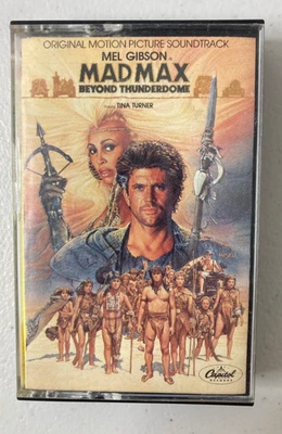Mad Max Beyond Thunderdome Cassette Tape Mel Gibson Tina Turner Movie Soundtrack - Photo 1/4