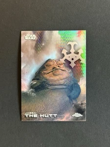 Topps 2025 Star Wars Chrome Jabba The Hutt #62 Prism Refractor - Picture 1 of 4
