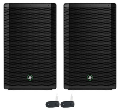 2 Mackie Thrash215 15” 1300W Active DJ PA Speakers w/Wireless Linking Thrash 215 - Image 1 of 4