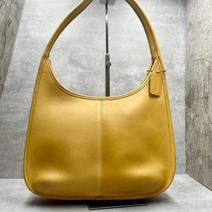 Coach 9025 Ergo old Vintage Shoulder Bag  Yellow From Japan - Picture 1 of 15
